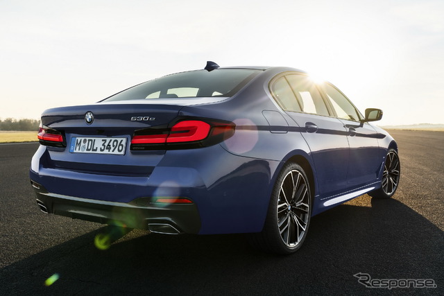 BMW 5シリーズ・セダン 改良新型のPHV「530e」(参考)
