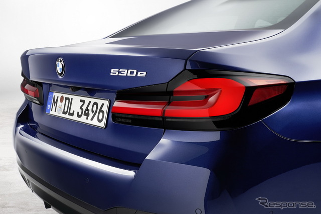 BMW 5シリーズ・セダン 改良新型のPHV「530e」(参考)
