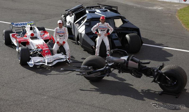 【トヨタF1】写真蔵…バットマンと合体