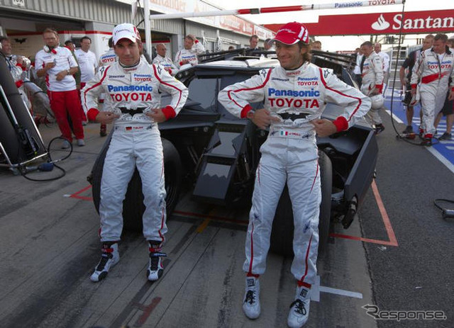 【トヨタF1】写真蔵…バットマンと合体
