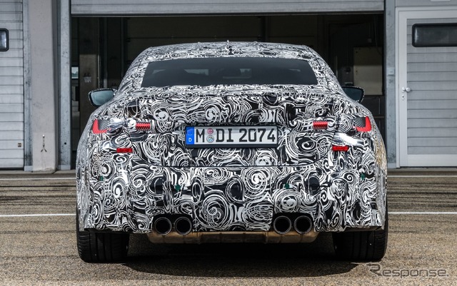 BMW M4クーペ 次期型のプロトタイプ