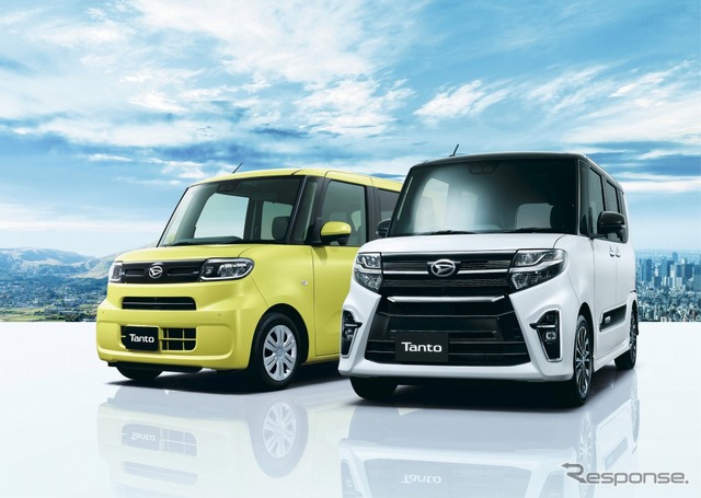 ダイハツ タント新型(イメージ)
