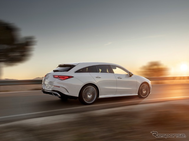 メルセデスベンツCLAシューティングブレーク(2019年)《photo by Daimler》