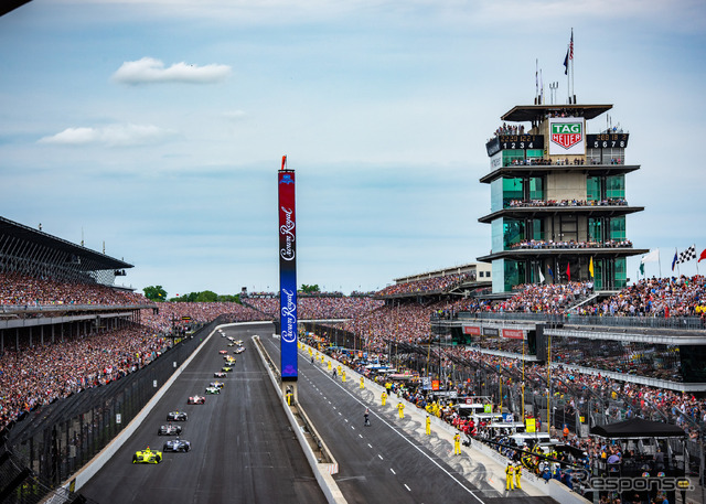 第104回インディ500は8月23日決勝の予定（写真は2019年の第103回大会）。