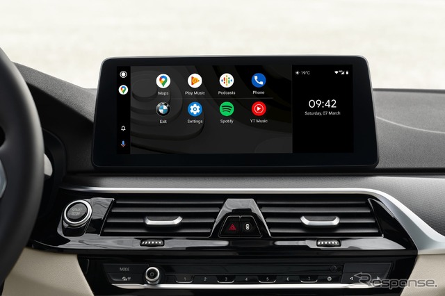 BMW車に採用されるグーグル「Android Auto」
