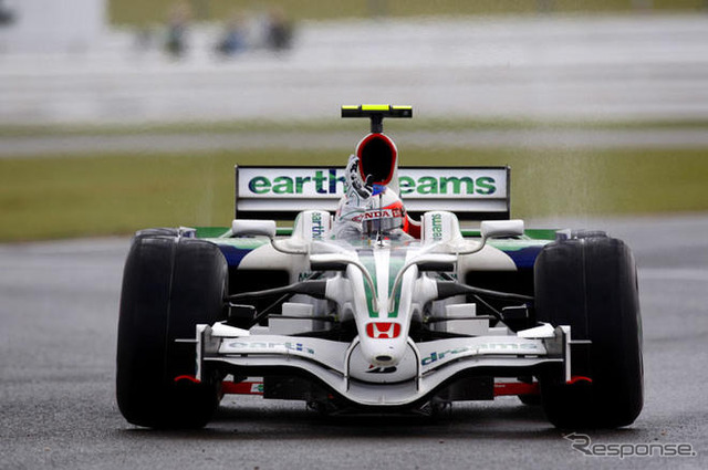 【ホンダF1】ブラウン「ルーベンスは2位になれたかも」…イギリスGP
