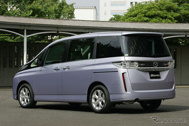 【マツダ ビアンテ 発表】トールタイプのミニバン…写真蔵