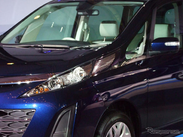【マツダ ビアンテ 発表】プレマシー よりも広さを、MPV よりも取り回しのよさを