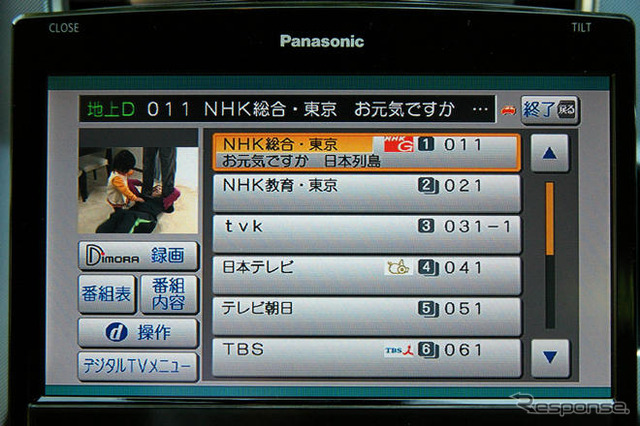 【カーナビガイド'08夏 写真蔵】パナソニック ストラーダFクラス…ホームリンクの機能を画像でチェック