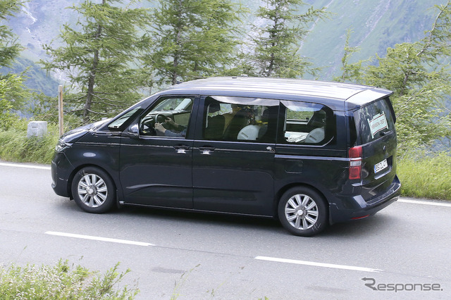 VW T7 市販型プロトタイプ(スクープ写真)