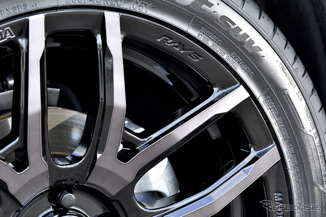 モデル名:TEAM DAYTONA F6 Drive/推奨サイズ:20×8.5JInset42 5H-114.3/カラー:ブラックマシニング/タイヤサイズ:255/45R20