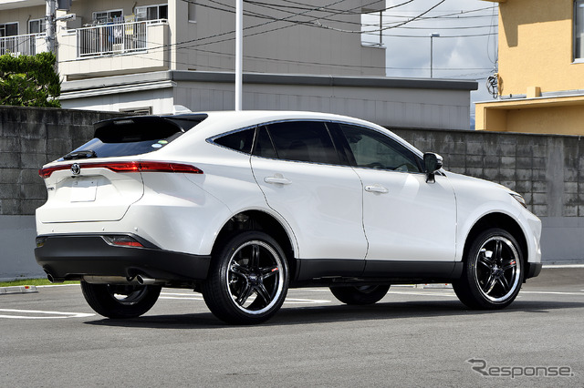 モデル名:MID RMP 520F/推奨サイズ:20×8.5JInset38 5H-114.3/カラー:セミグロスブラック/リムポリッシュ/タイヤサイズ:245/45R20