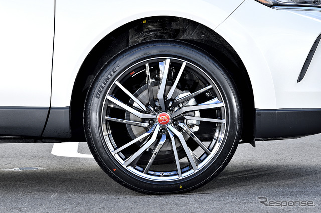 モデル名:レアマイスター プレミックス ドルチェ3x5/推奨サイズ:21×8.5JInset38 5H-114/カラー:BMCポリッシュ/タイヤサイズ:245/40R21