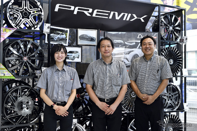 今回、新型ハリアーのホイール装着を実施したのは山梨県甲府市国母7-9-42にある「タイヤ&ホイール館 フジスペシャルブランド 甲府店」だ。国産車/輸入車に限らず幅広い車種の知識も豊富なお店。適合情報なども全国のグループ店で共有することから、かなり“攻めたセッティング”も相談に乗ってくれる。SUV系はトレンドにも敏感で、タイヤセレクトを含めて充実のアドバイスが聞けそうだ。