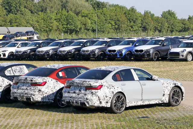 BMW M3セダン 次期型プロトタイプ(スクープ写真)