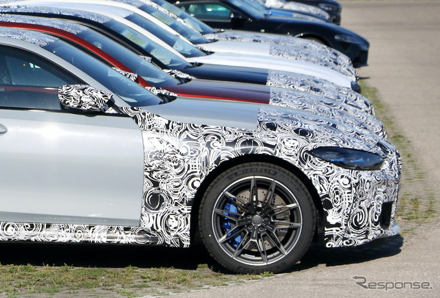 BMW M3セダン 次期型プロトタイプ(スクープ写真)