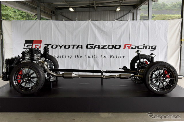 トヨタ GRヤリス(4WD)のカットモデル