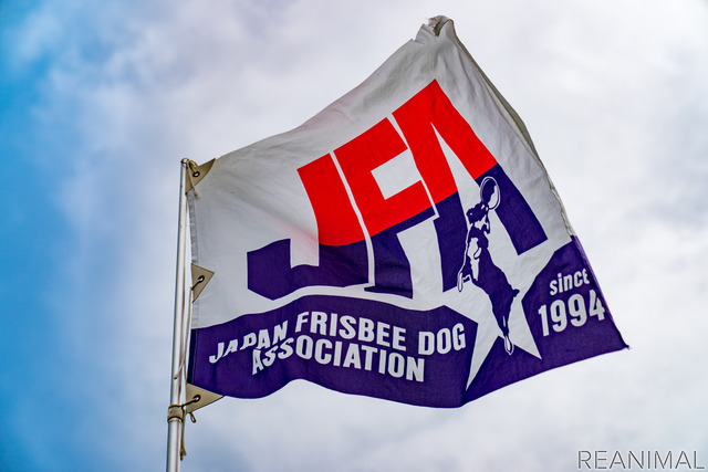 JFAはJAPAN FRISBEE DOG ASSOCIATIONの略