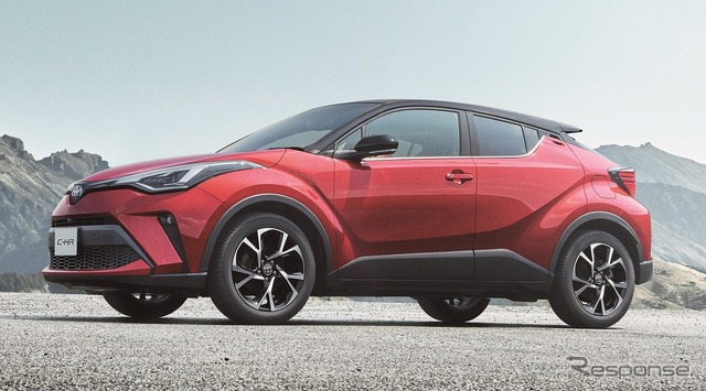 トヨタ C-HR G(ブラック×エモーショナルレッドII)