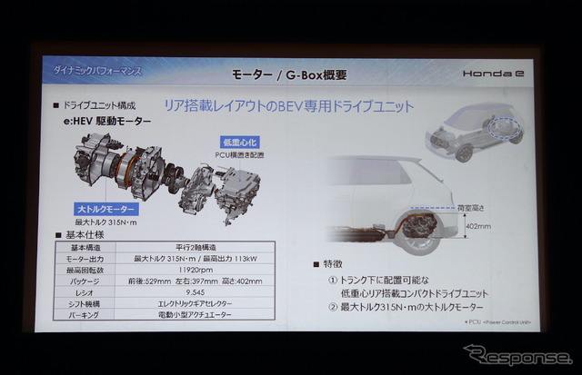 ホンダe 説明会