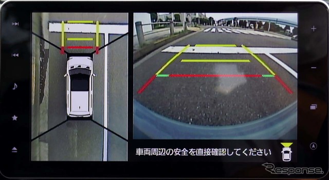 「スマートパノラマパーキングアシスト（駐車支援システム）」は全グレードにオプション設定された