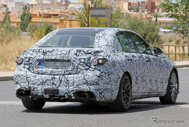 メルセデスAMG C53 開発車両(スクープ写真)