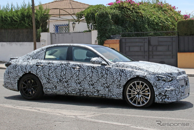 メルセデスAMG C53 開発車両(スクープ写真)