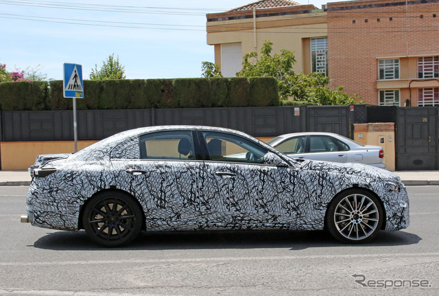 メルセデスAMG C53 開発車両(スクープ写真)