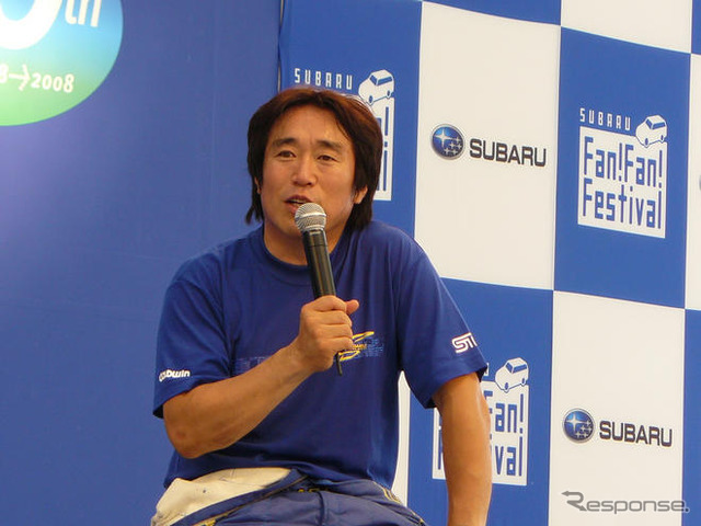 スバル ファン!…新井敏弘、ラリージャパン必勝宣言
