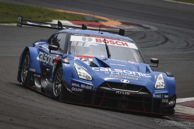 GT500予選4位の#12 カルソニック IMPUL GT-R