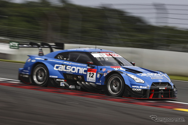 GT500クラス6位、GT-R勢トップの#12 カルソニック IMPUL GT-R