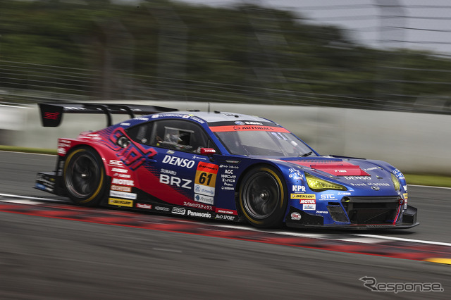 GT300クラス2位 #61 SUBARU BRZ R&D SPORT