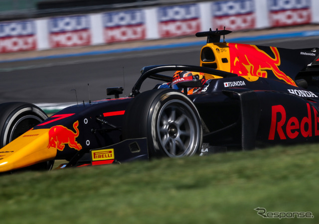 #7 角田裕毅(2020年FIA-F2第5戦シルバーストン)