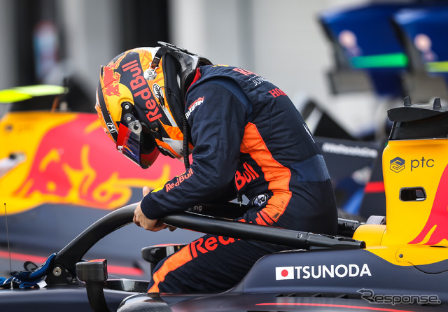 #7 角田裕毅(2020年FIA-F2第5戦シルバーストン)