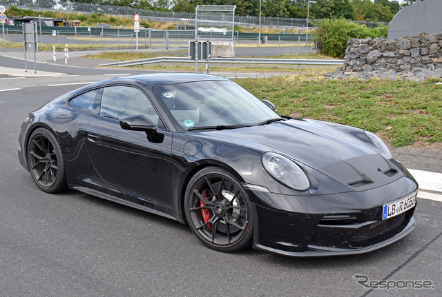 ポルシェ 911 GT3ツーリング 新型プロトタイプ(スクープ写真)