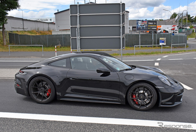 ポルシェ 911 GT3ツーリング 新型プロトタイプ(スクープ写真)