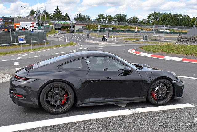 ポルシェ 911 GT3ツーリング 新型プロトタイプ(スクープ写真)