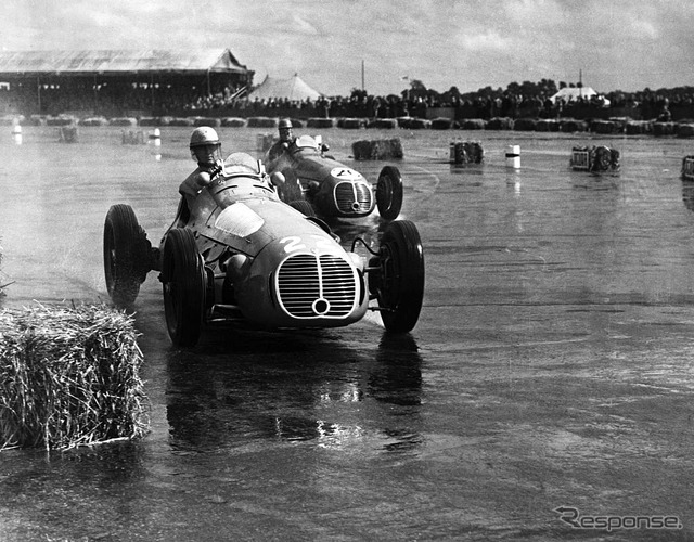 ルイ・シロンのマセラティ4CLT（1950年、F1イギリスGP）