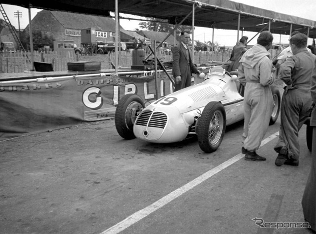 ルイ・シロンのマセラティ4CLT（1950年、F1イギリスGP）