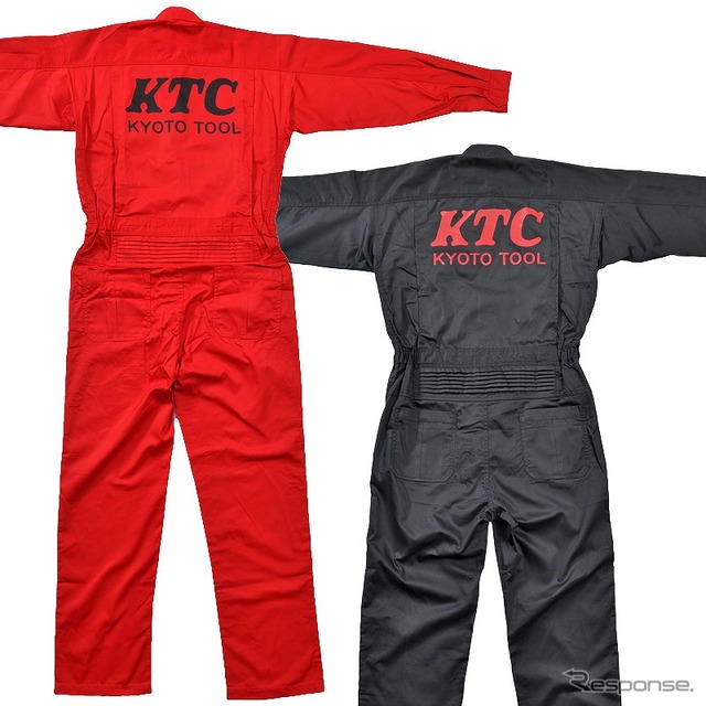 KTCロゴつなぎ服