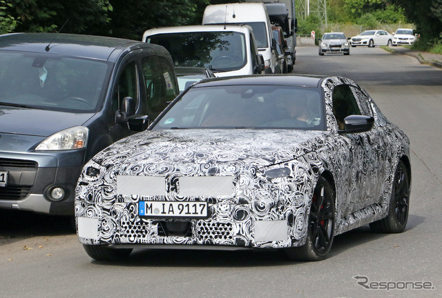 BMW 2シリーズクーペ 次期型プロトタイプ(スクープ写真)