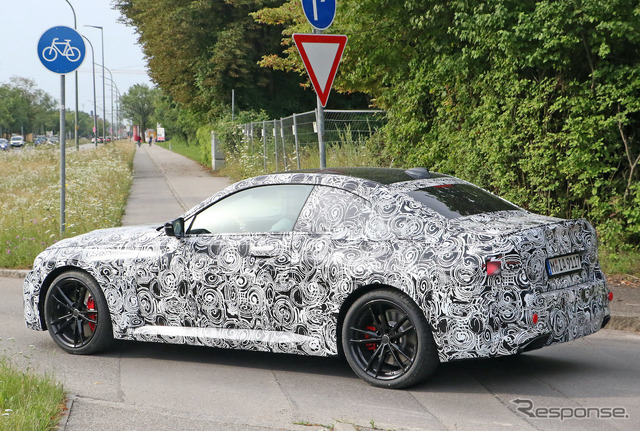 BMW 2シリーズクーペ 次期型プロトタイプ(スクープ写真)