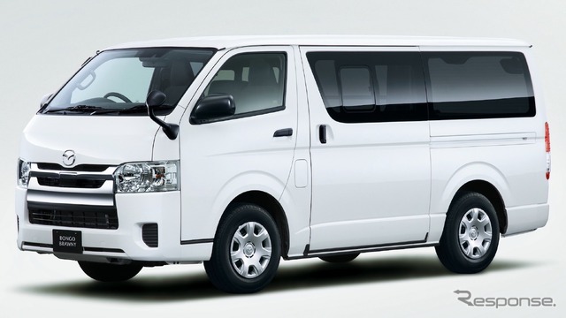 ブローニイとして3代目はトヨタからのOEM供給となった。マツダ・ボンゴブローニイバン、GL、2WD(2019年)