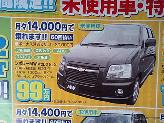 【明日の値引き情報】ガソリン最高値更新、コンパクトカーに乗る