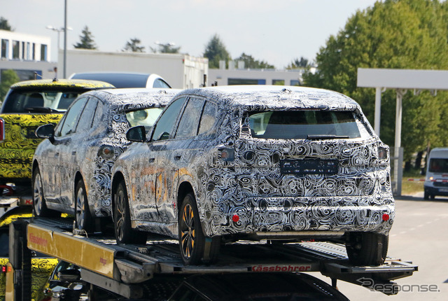 BMW X1 次期型プロトタイプ(スクープ写真)