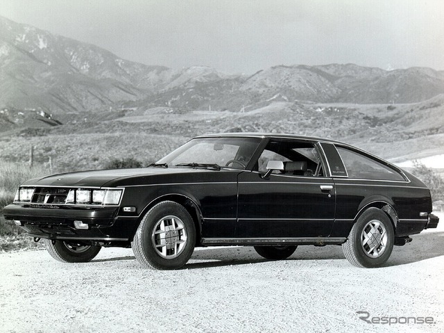 トヨタ・セリカスープラ(1976年型)。北米で「スープラ」、日本で「XX」のサブネームがついた高性能派生車。