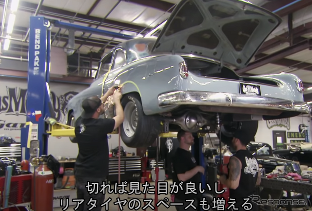 【MotorTrend】ついに猿がレースへ!オイル漏れが一目でわかるあの色に塗装して...1952年式シボレークーペ後編