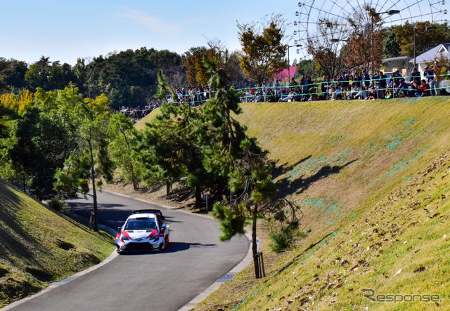 2019年に“テスト大会”として開催された「セントラルラリー愛知・岐阜」の模様。