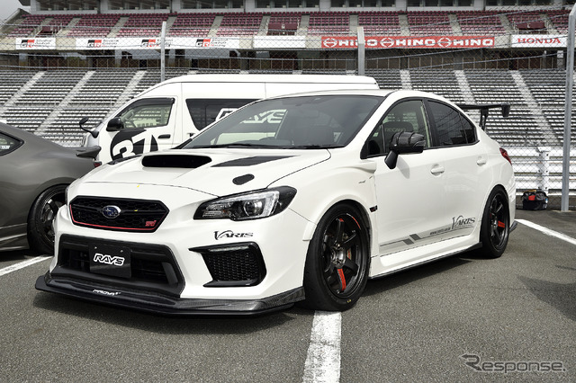 スバル WRX / VOLK RACING TE37 SL BLACK EDITION III ※海外専売モデル