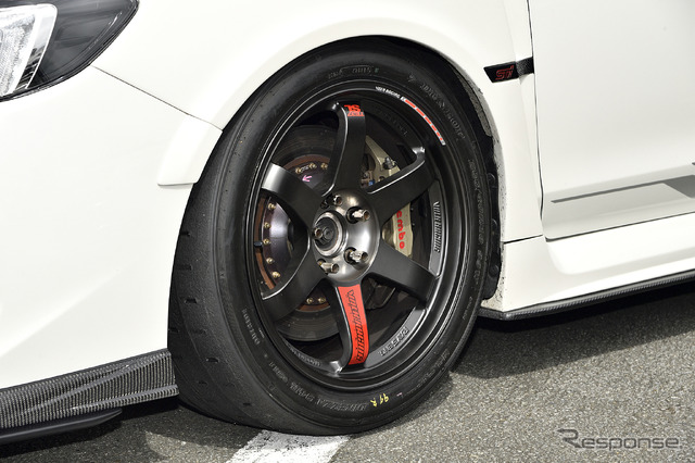 スバル WRX / VOLK RACING TE37 SL BLACK EDITION III ※海外専売モデル